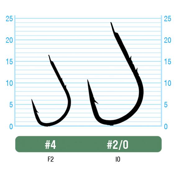 Крючок OWNER Chinu black №3 16шт, фото , изображение 2