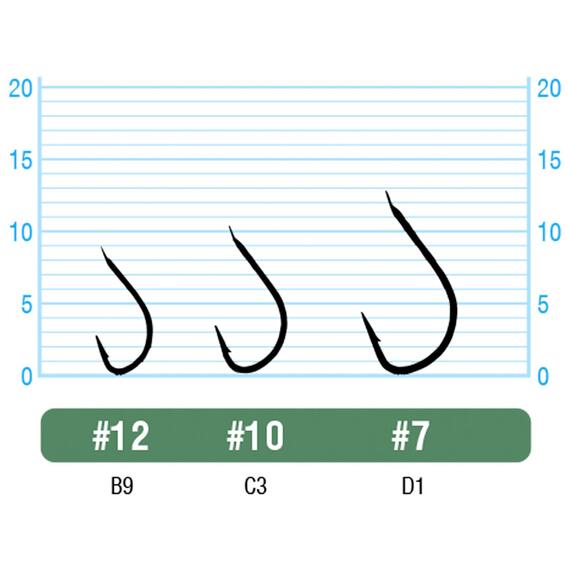 Крючок OWNER Isada nickel №9 17шт, фото , изображение 2