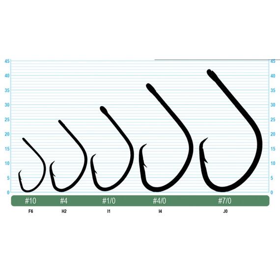 Крючок OWNER Mutu Light BC №2 8шт, фото , изображение 2