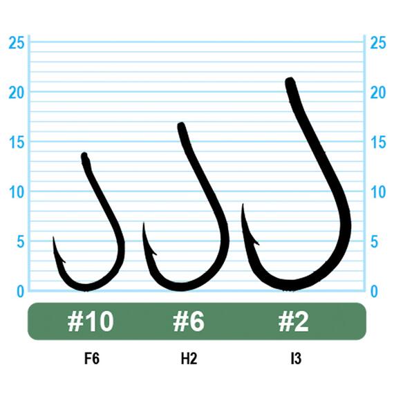 Крючок OWNER Cut Super CCN w/eye BC №6 7шт, фото , изображение 2