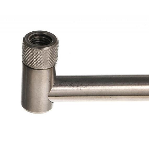 Буз-бар CARP PRO на 2 удилища 20см нерж. сталь с контргайкой, фото , изображение 2