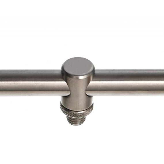 Буз-бар CARP PRO на 2 удилища 30см нерж. сталь с контргайкой, фото , изображение 3