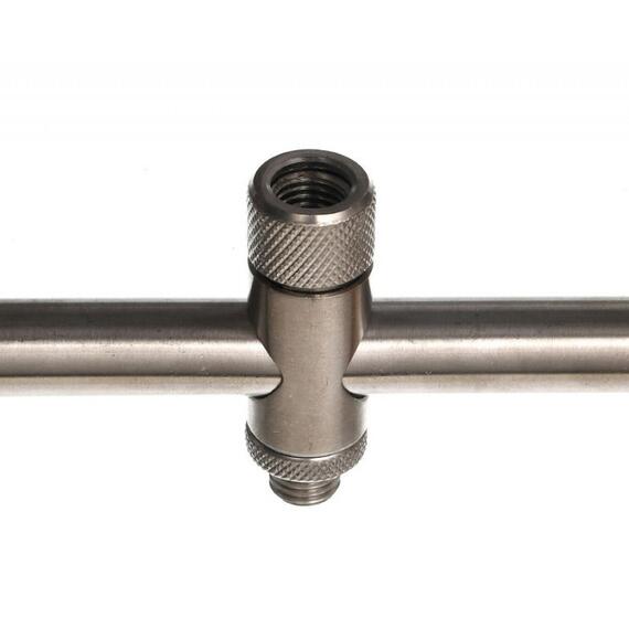 Буз-бар CARP PRO на 3 удилища 30см нерж. сталь с контргайкой, фото , изображение 3