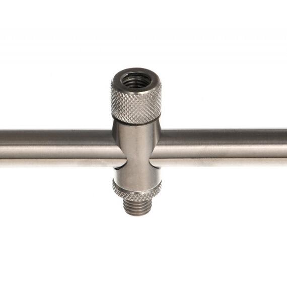 Буз-бар CARP PRO на 3 удилища 40см нерж. сталь с контргайкой, фото , изображение 3