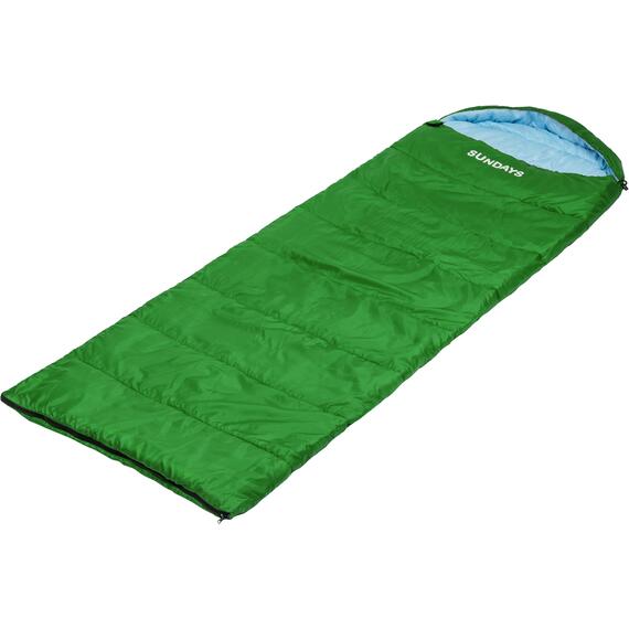 Спальный мешок Sundays ZC-SB010 (зеленый), фото , изображение 2