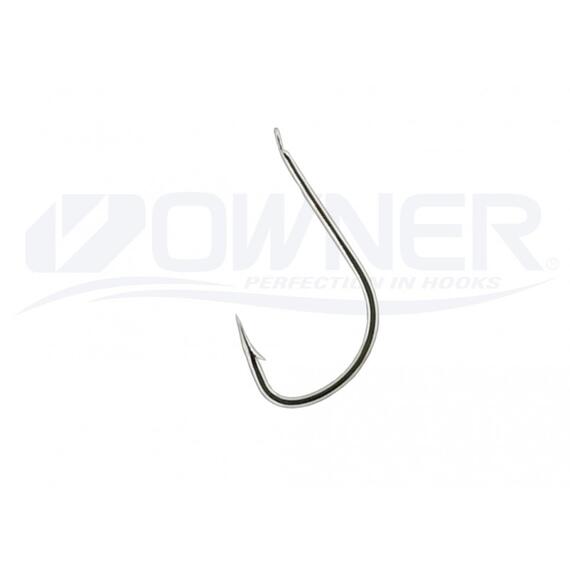 Крючок OWNER Cut Mebaru nickel №4 15шт, фото , изображение 3