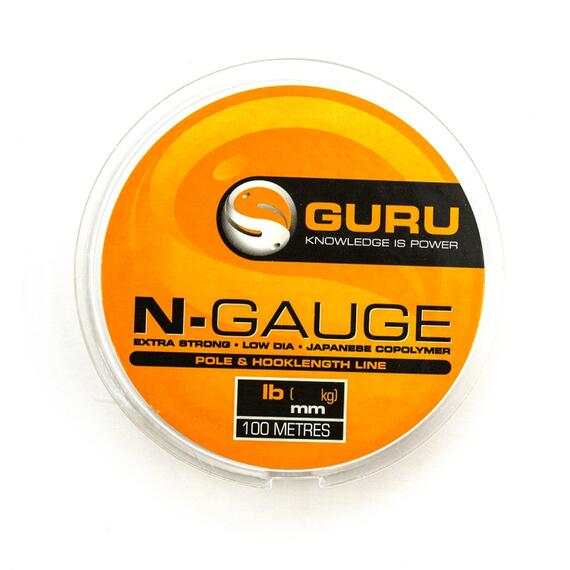 Леска Guru N-Gauge 0,11мм 100м, фото 