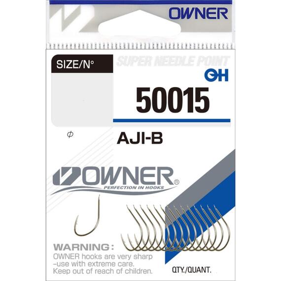 Крючок OWNER Aji B gold №10 16шт, фото 