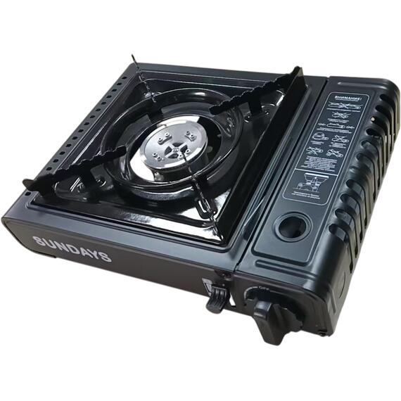 Плита туристическая Sundays ZD6800(CE)-D (черный), фото , изображение 3