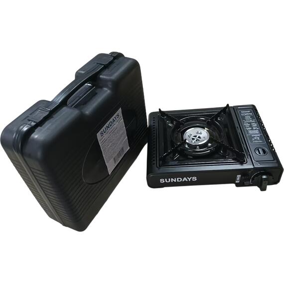 Плита туристическая Sundays ZD6800(CE)-D (черный), фото , изображение 4