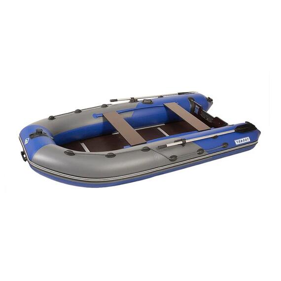 Лодка моторная килевая Пилот 300 ЖС, Цвет: серый/синий, Материал: Армированный ПВХ, фото 