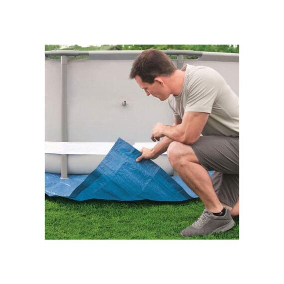 28048 Наземное подстилка 4,72м для бассейнов Intex Pool Ground Cloth, фото , изображение 7