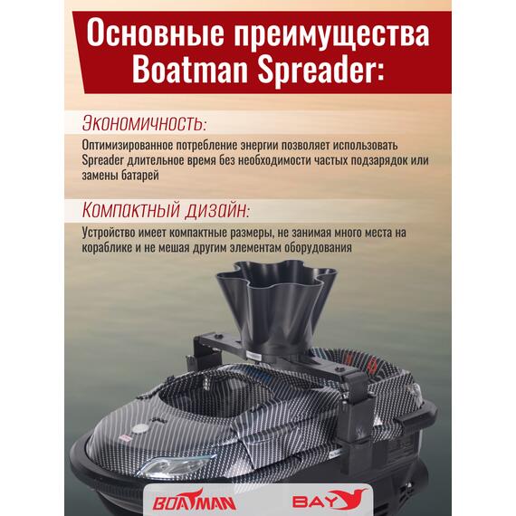 Разбрасыватель бойлов Boatman Spreader, фото , изображение 5