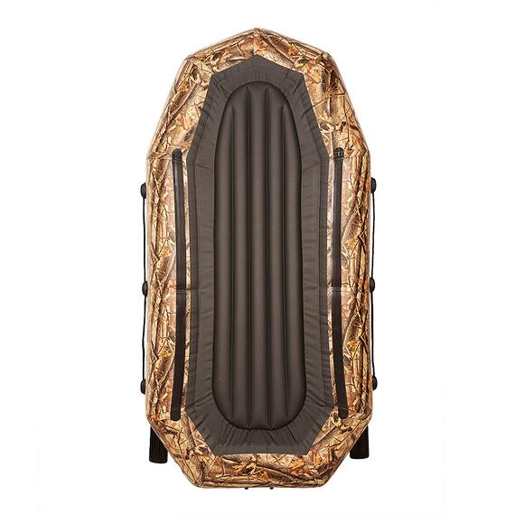 Лодка гребная под мотор Ковчег 280 ВНД (камуфляж/светлый лес), фото , изображение 3