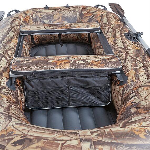 Лодка гребная под мотор Ковчег 280 ВНД (камуфляж/светлый лес), фото , изображение 4