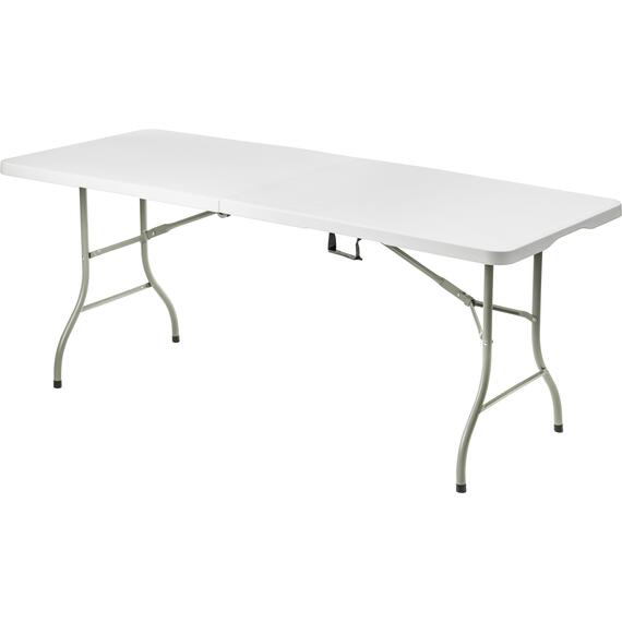 Стол складной Sundays AC-Z180 180х74х74 (белый, чемодан), фото 