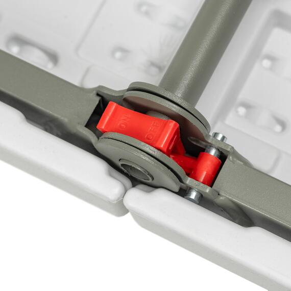 Стол складной Sundays AC-Z180 180х74х74 (белый, чемодан), фото , изображение 10