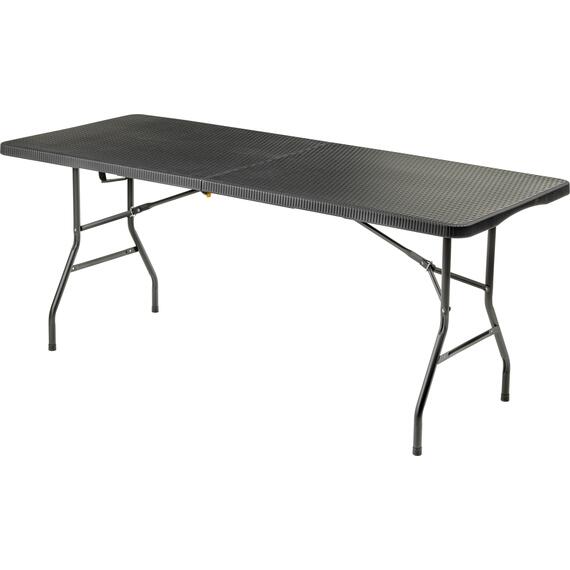 Стол складной Sundays AC-Z180R-2 180х74х74 (коричневый, чемодан), фото 