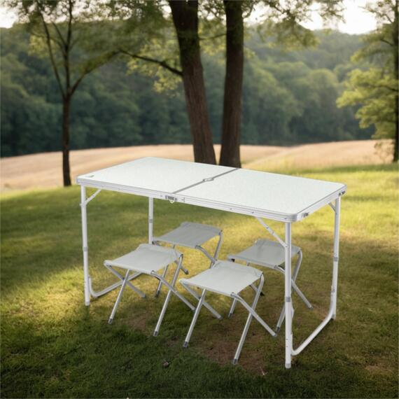 Комплект складной мебели Coyote HKTB-1002 (светло-серый), фото , изображение 7