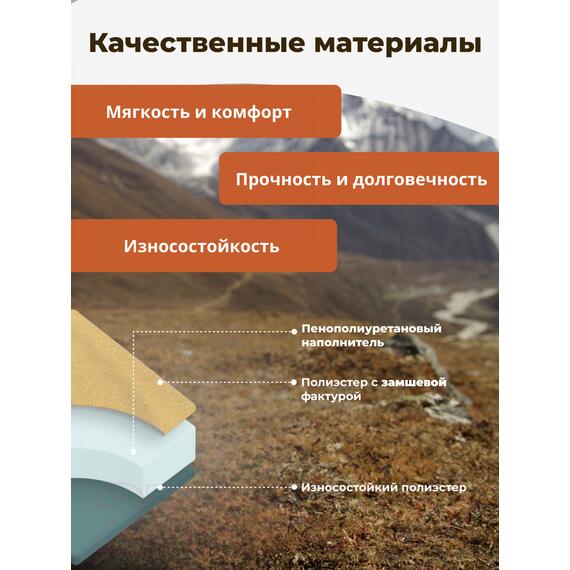 Туристический коврик Sundays ZC-SIM006 5см (коричневый), фото , изображение 4