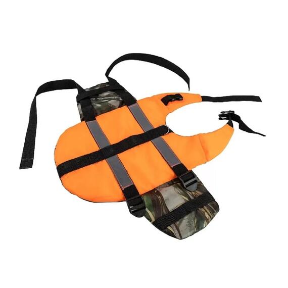 KON Спасательный жилет для собак 4-5 кг камуфляж, фото , изображение 3