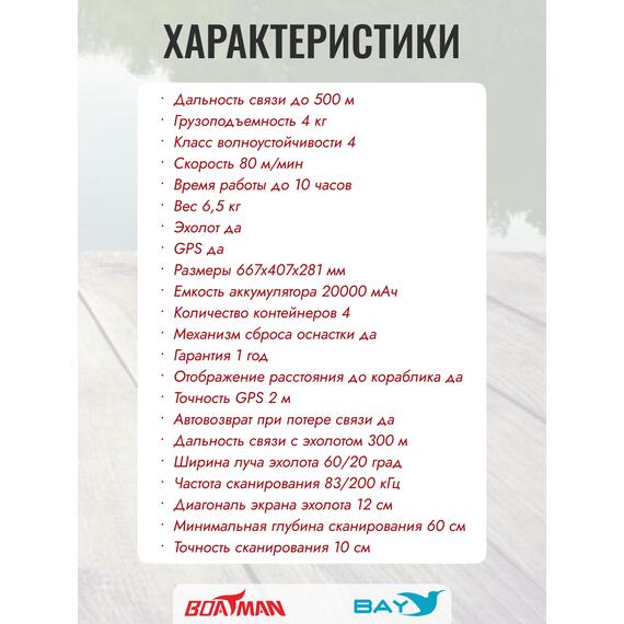 Прикормочный кораблик Boatman Fighter Pro Black, фото , изображение 10