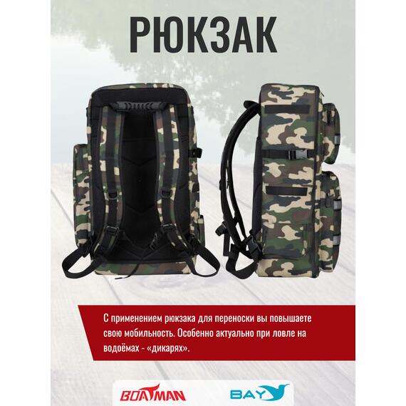 Рюкзак для прикормочного кораблика Boatman Actor/Actor Plus, фото , изображение 2