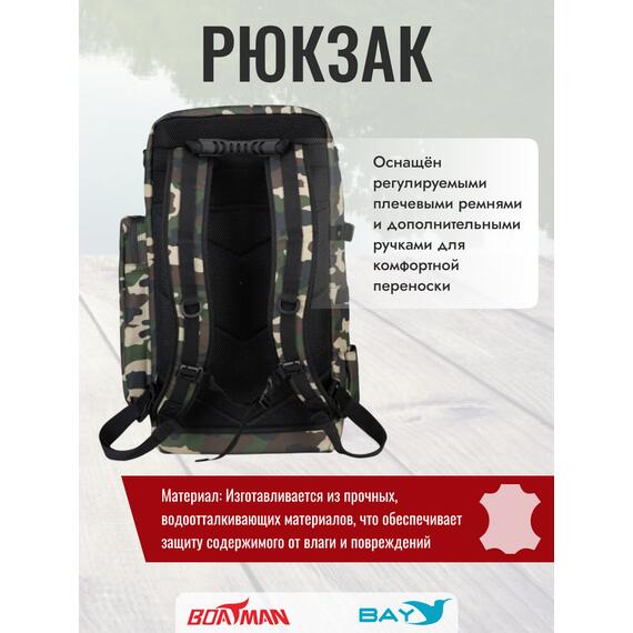 Рюкзак для прикормочного кораблика Boatman Actor/Actor Plus, фото , изображение 3