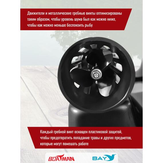 Прикормочный кораблик Boatman Actor Sonar Black, фото , изображение 8