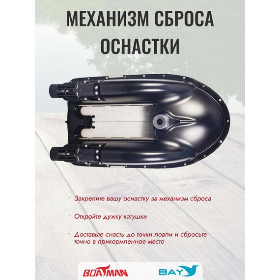 Прикормочный кораблик Boatman Actor Plus Pro Carbon, фото , изображение 9