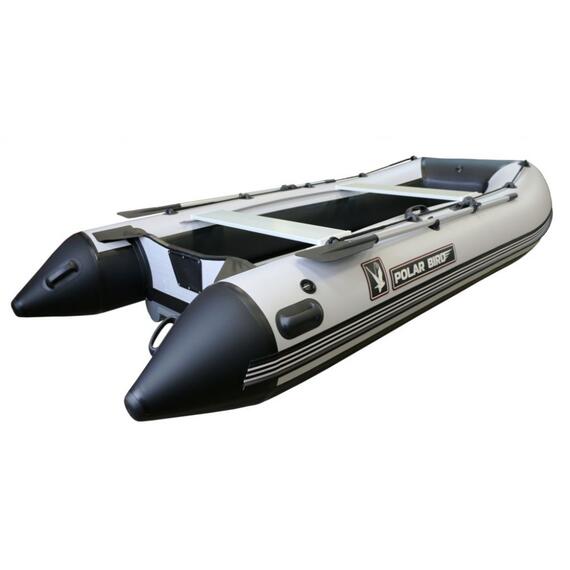 Лодка Polar Bird 360M Merlin Кречет, НДНД черный белый, Цвет: черный/белый, фото , изображение 6
