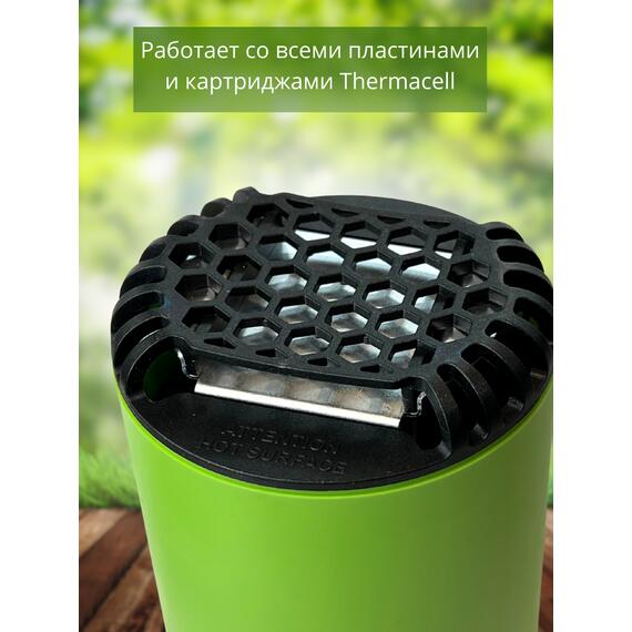 Фумигатор от комаров Thermacell Halo Mini Repeller Green противомоскитный прибор (зеленый), Цвет: зеленый, фото , изображение 5