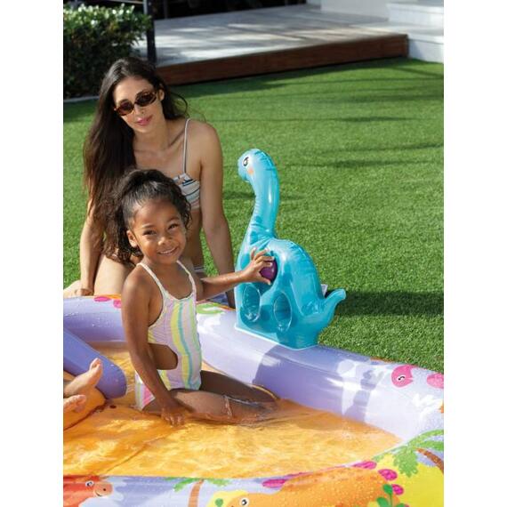 56139 Игровой центр парк динозавров Intex 201 х 157 х 69 см, фото , изображение 6