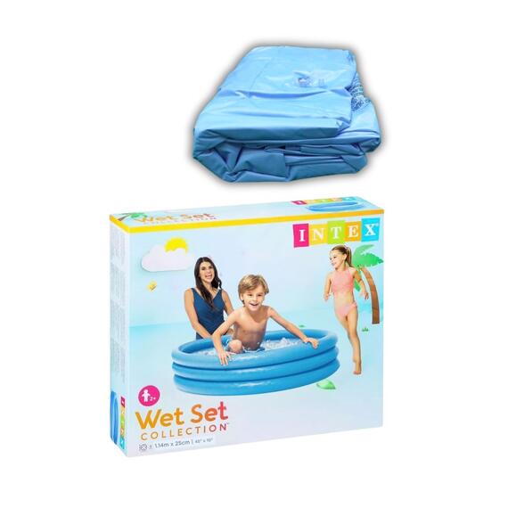 59416 Бассейн детский надувной Intex Кристалл, 114 х 25 см, от 2 лет, фото , изображение 8