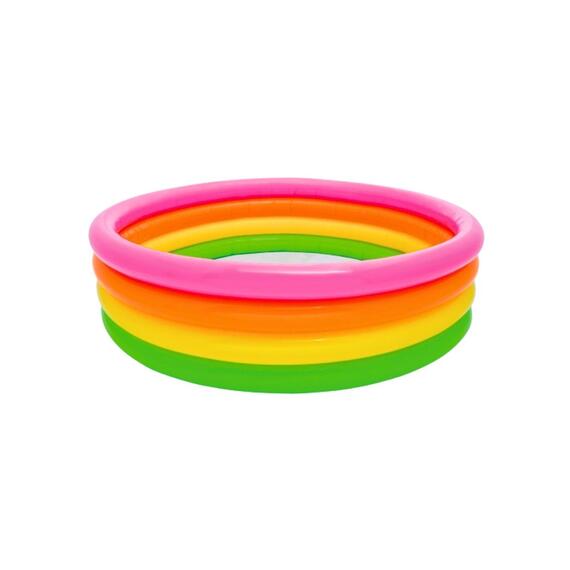 56441 Надувной бассейн Intex Радуга, 168 х 46 см, от 3 лет, фото , изображение 6