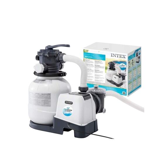26646 Насос с песочным фильтром Intex, 7900 л/ч (220-240 вольт), фото , изображение 7