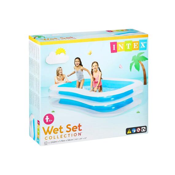 56483 Бассейн детский Intex 262 х 175 х 56 см, от 6 лет, фото , изображение 10