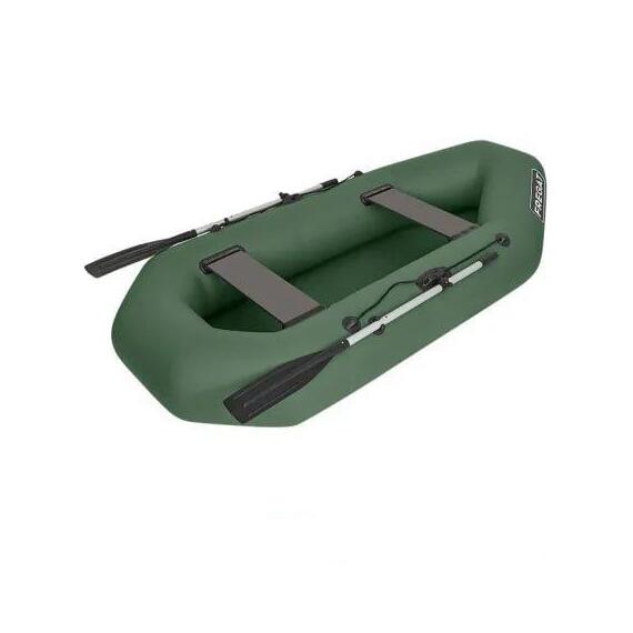 Надувная лодка Фрегат М-2 (260 см) Оптима Лайт Зеленый, фото 