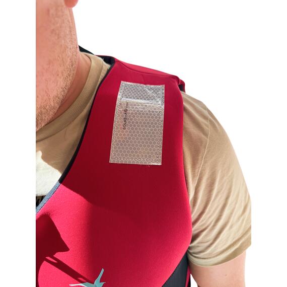 Жилет спасательный двухсторонний Poseidon Fish, Цвет: красный, Размер: XL, Тип Аксессуар (не трогать): да, фото , изображение 16