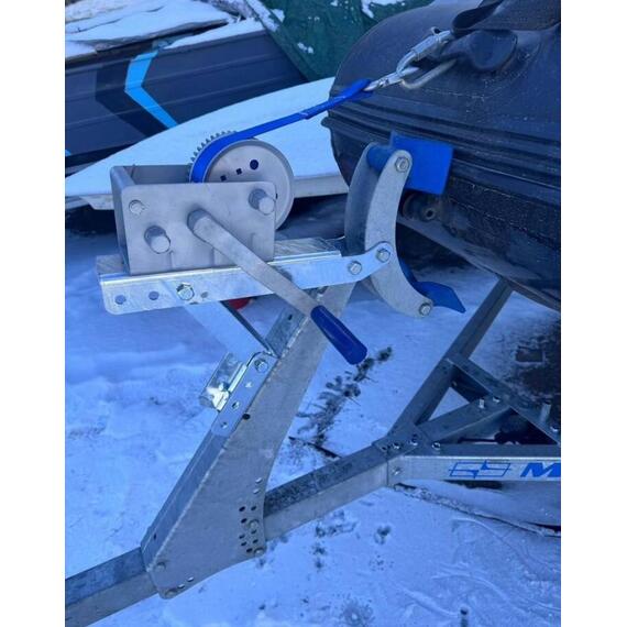 Kрoнштeйн измeнeния угла пoложения лебедки для пpицепoв МЗСА, фото , изображение 2