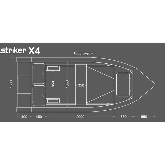 Полипропиленовая лодка Striker X4 (2024), фото , изображение 7
