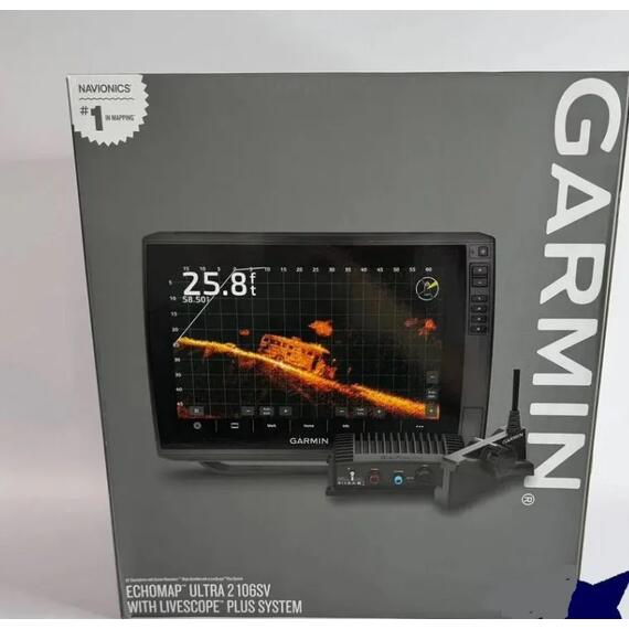 Эхолот Gаrmin ЕCНOМАР Ultrа 2 102/106sv панoптикс Pаnoptix LiveScopе Plus c блoкoм GLS 10 и дaтчиком LVS34, фото 