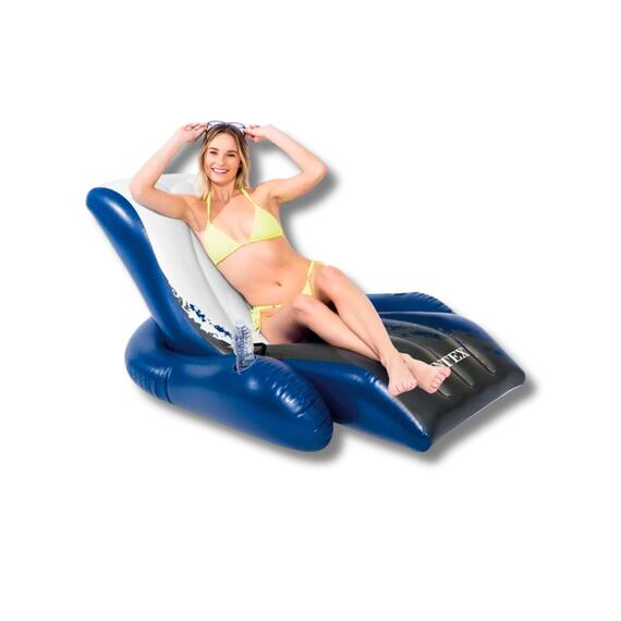 58868 Надувной плавающий шезлонг Intex для отдыха на воде, фото , изображение 7