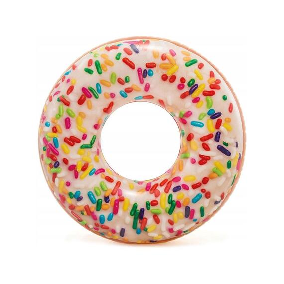 56263 Круг для плавания Intex Пончик с разноцветной посыпкой, фото , изображение 7