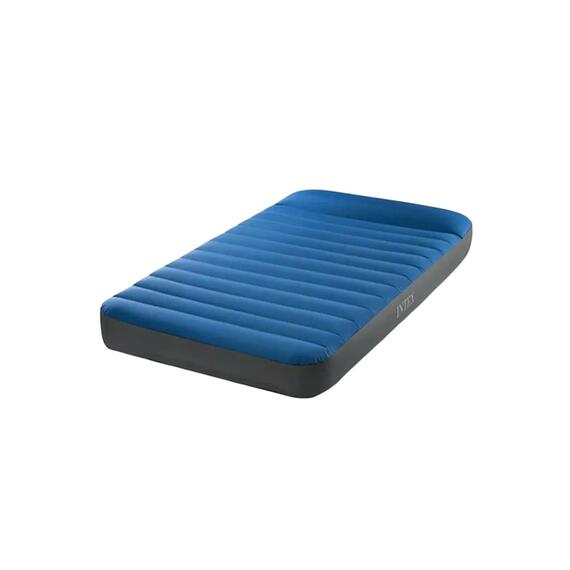 64011 Одноместный надувной туристический матрас Intex 152х203х22см "Truaire Outdoor Camping", с USB насосом 5V, до 136кг, однокамерный , фото , изображение 6