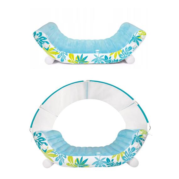 56294 Надувной матрас Intex с навесом тропический, фото , изображение 4