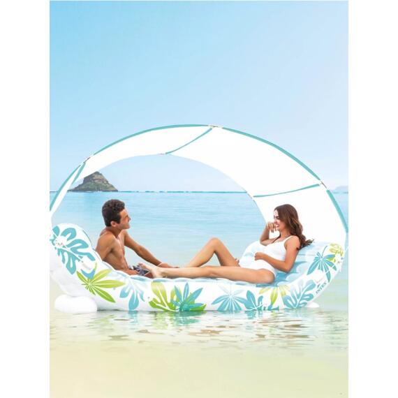 56294 Надувной матрас Intex с навесом тропический, фото , изображение 7