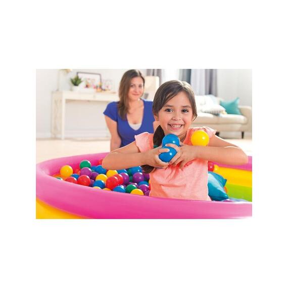 49602 Пластиковые мячи Intex 6,5 см, 100 шт, от 2 лет, фото , изображение 6