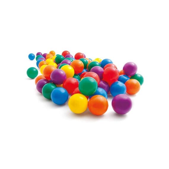 49602 Пластиковые мячи Intex 6,5 см, 100 шт, от 2 лет, фото , изображение 4