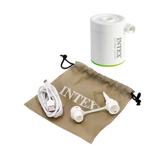 66637 Насос электрический перезаряжаемый Intex Quick Fill USB, (200л/мин), фото , изображение 14